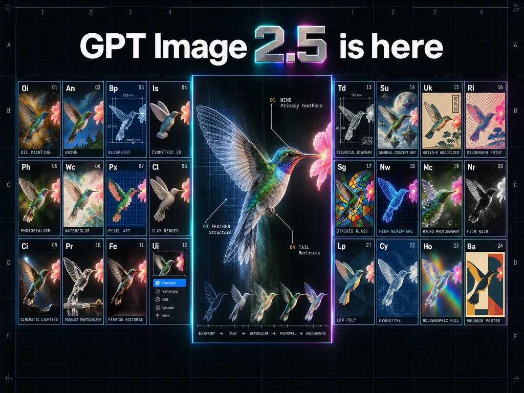AI Image Generator prompt example 2 - text to image and image to image showcase